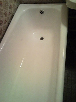 Восстановление эмали ванн. Наливная технология. Эмалировка ванн