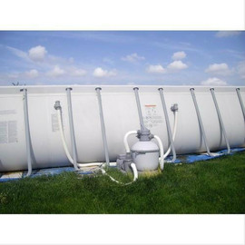 Каркасный надувной бассейн Bestway Standard 549x276x132 по летне 6