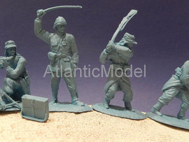 Солдатики 1/32 Conte Ин. легион Третий 7+1 фигур 10