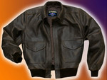 А-2 - Винтажная кожаная летная куртка, США