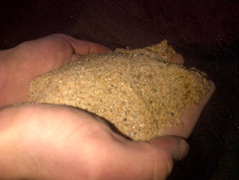 Песок речной в мешках 40 кг.