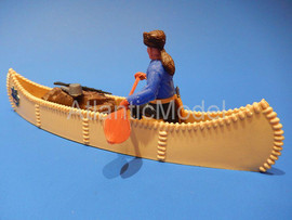 Солдатики 1/32 Timpo Охотник в пироге Второй набор