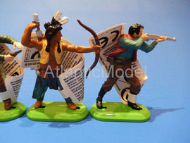Солдатики 1/32 Britains Индейцы ковбои серии 1971 6