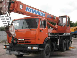 Аренда автокрана 25 тонн на КМВ