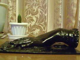 Раритет, литье, «КИСТЬ БАЛЕРИНЫ" 19 век.