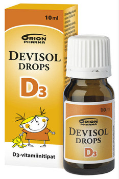 Девисол Витамин Д3 для детей на масле в каплях