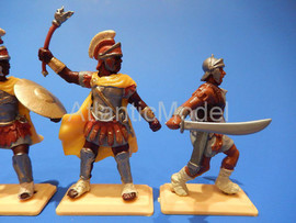 Солдатики 1/32 DSG Пешие карфагеняне 6 фигур 6 поз