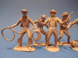 Солдатики 1/32 CANE Ковбои 6 фигур 6 поз 65 мм 3