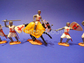 Солдатики 1/32 Timpo Рыцари Третий набор 7 шт