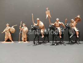 Солдатики 1/32 Jecsan Средневековые Арабы 10 фигур 3