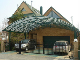 Навес для машины