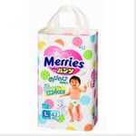 Трусики Merries L 9-14 кг 44шт