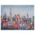 Картина-репродукция Феникс-Презент Мегаполис, 60x80x2.5 см, без рамки