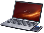 Sony VAIO VGN-Z11XRN с усиленным аккумулятором.