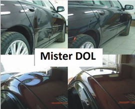 Удаление вмятин без покраски автомобиля. Полировка кузова.