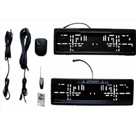 камеры заднего вида в рамке номерного знака