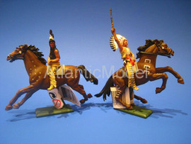 Солдатики 1/32 Britains Индейцы Вождь и воин