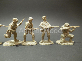Солдатики 1/32 tssd Пехота армии США 8 шт 7 поз 3