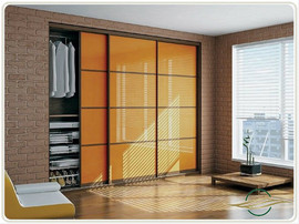 Шкаф-купе "Мартин" МДФ, пластик, массив на заказ.