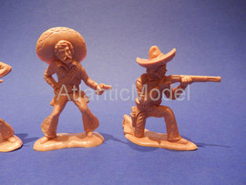 Солдатики 1/32 Reisler Пешие мексиканцы 4 фигуры 5