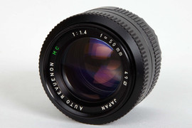 Объектив, Auto Revuenon MC 1:1,4 f=50 mm, байонет К (Pentax)