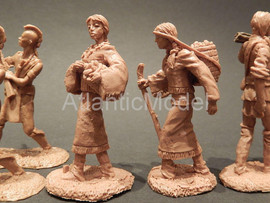 солдатики 1 32 Barzso Лагерь индейцев Пауни 13