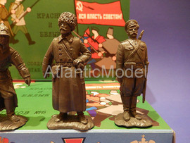 Солдатики 1/32 Басевич Герои гражданской войны s 6 9