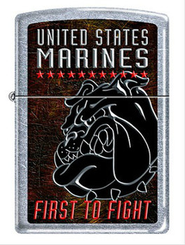 Зажигалка Zippo 207 USMC First To Fight