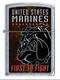 Зажигалка Zippo 207 USMC First To Fight