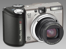 Фотоаппарат Canon PowerShot A650 IS