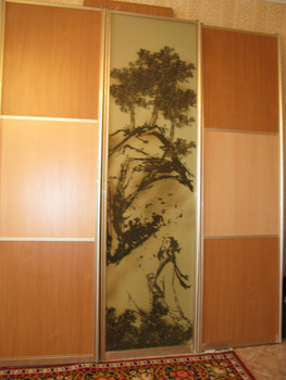 Стенка со шкафом-купе за 14500 руб.