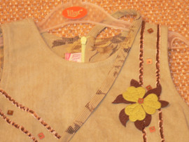 122рост сарафан вельвет Турция хб 3