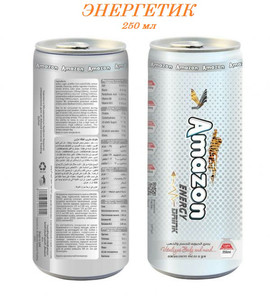 Энергетик «AMAZON» безалкогольный.