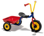 Трехколесный велосипед с фиксированным грузовым лотком для детей