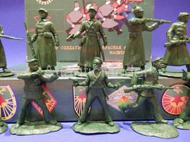 Солдатики 1/32 Красная армия 1 продолжение 3