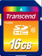 Карта памяти SD HC16 Гб Transcend Class 10
