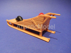 Солдатики 1/32 Timpo Эскимосы Сани с тюленем 5