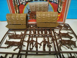 Солдатики 1/32 Atlantic Обоз US Индейцы Ковбои 3