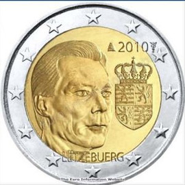 Продаю. Евро.Юбилейная монета 2 евро. Люксембург 2010г