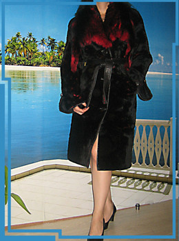 Шуба из мутона тверь