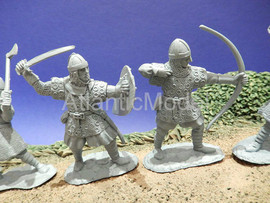 Солдатики 1/32 CONTE Норманы set 2 и set 1 фигур 8 6