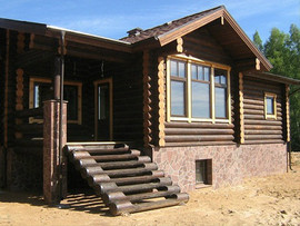 Срубы, дома, бани (Тверская и Московская область)