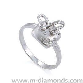 Кольцо с 21 брилл.