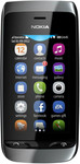 Nokia Asha 309 Black (идеальное состояние,оригинал,Ростест)