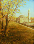 картина "Теплая осень в Болгарах"