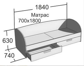 Набор мебели "МАКС - 2 ФИКСИКИ" 8