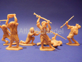 Солдатики 1/32 Timpo Афганцы Колониальная война 9