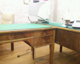 столы начала 20 века,с зеленым сукном