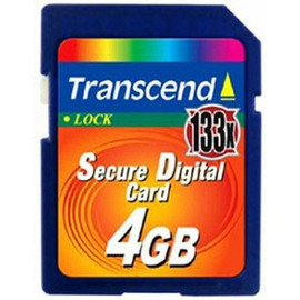 Картa памяти SD Transcend 133х 4 Гб