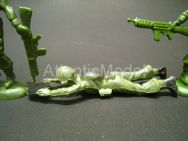 Солдатики 1/32 Atlantic Морская пехота США 4 фигур 4